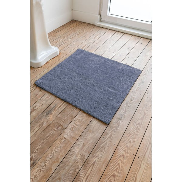 Sinine puuvillane vannimatt Luca, 60 x 60 cm - Tiseco Home Studio-image-1