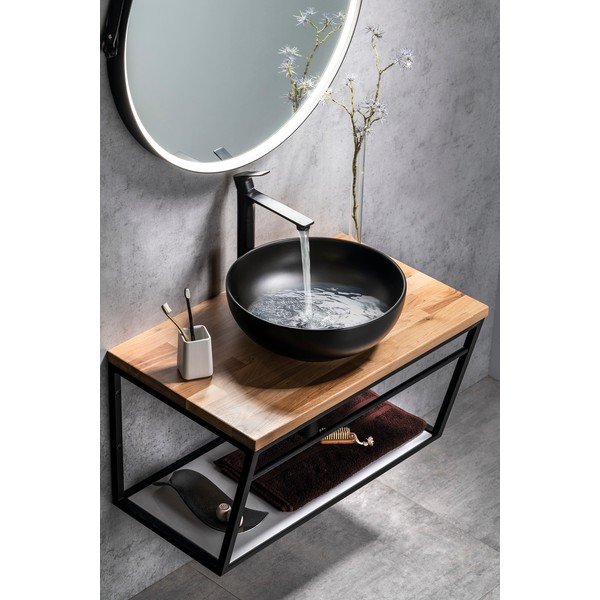 Tammepuidust valamualus 80x50 cm Woody - Sapho-image-2