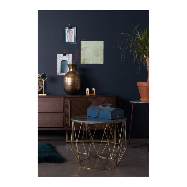 Marmorist kohvilaud , ⌀ 51 cm Boss - Dutchbone-image-4