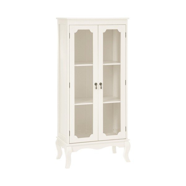 Valge vitriinkapp 58x131x32 cm Marcella - Premier Housewares