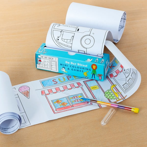 Värviraamat On Our Street - Rex London-image-1