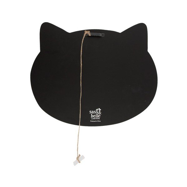Nástěnná popisovací tabule s křídou Sass & Belle Sweet Black Cat-image-1