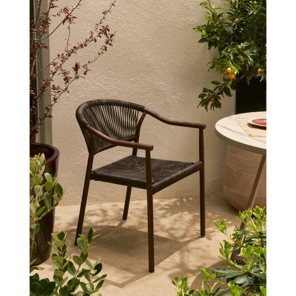 Pruun rotangist aiatool Livadia - Kave Home-image-1
