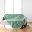 Heleroheline mikroflanell voodikate 180x220 cm Arya - douceur d'intérieur