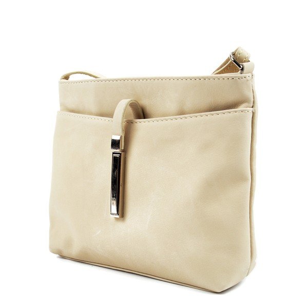 Nahast käekott . 241 Beige - Roberta M-image-2