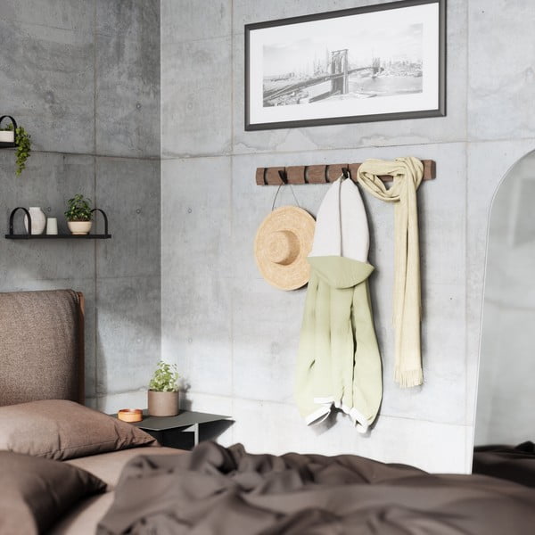 Hall seinakinnitus, mis on valmistatud papplipuust Flip - Umbra-image-1