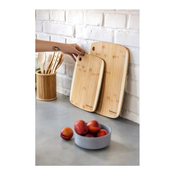 Bambusest lõikelauad 2tk komplektis - Bonami Essentials-image-2
