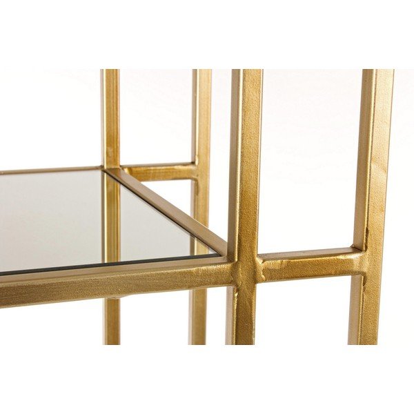 Kuldse värvi terasest raamaturiiul 68x172,5x28 cm Elenor - Bizzotto-image-4