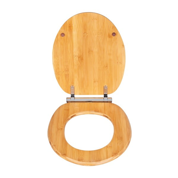 Puidust WC-iste, kergesti sulguv Bambus, 35 x 41 cm - Wenko-image-1