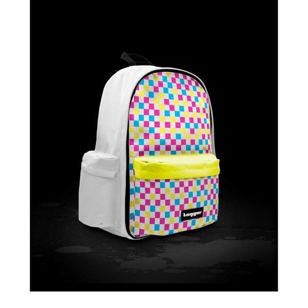 Batoh Principal Multicheck White-image-1