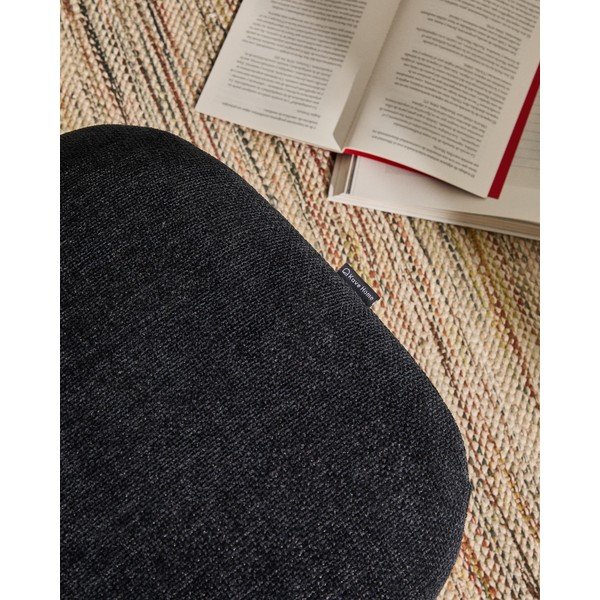 Tumesinine šenillist jalatugi Teryl - Kave Home-image-3