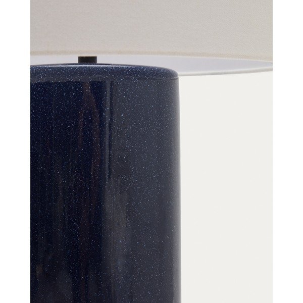 Sinine laualamp tekstiilist varjuga (kõrgus 53,5 cm) Toneric - Kave Home-image-4