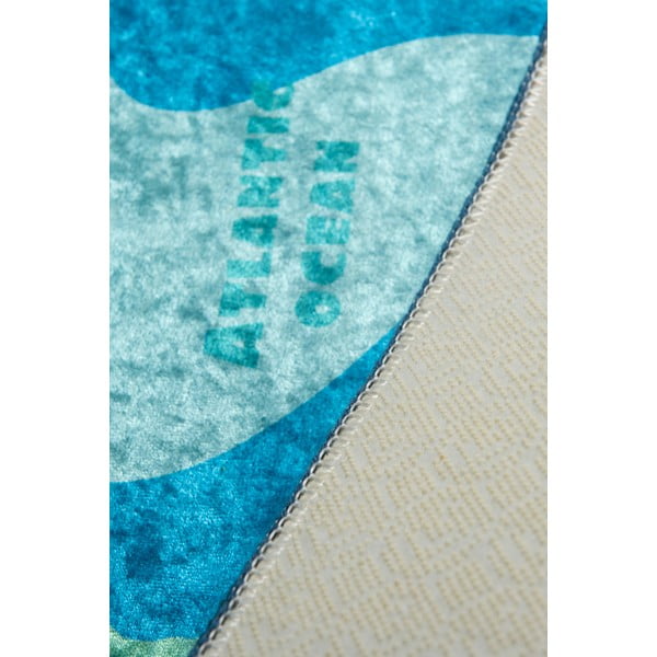 Sinine laste libisemisvastane vaip , 100 x 160 cm Map - Conceptum Hypnose-image-1