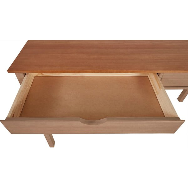 Töölaud männipuidust , pikkus 140 cm Gava - Støraa-image-4