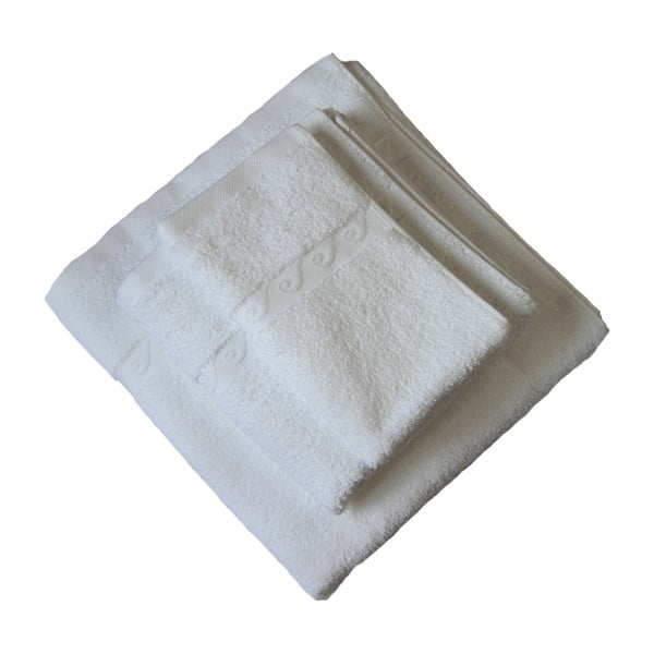 Ručník Wave 50x30, bílý-image-2