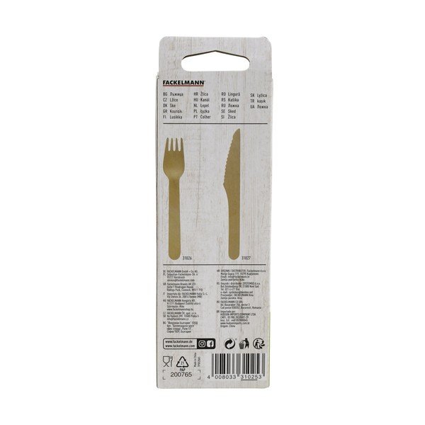 30 puidust lusika komplekt Nature - Fackelmann-image-2