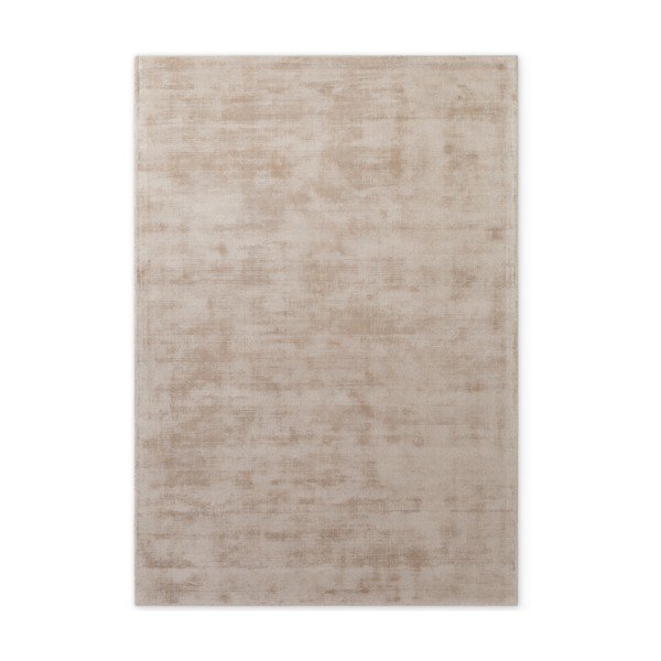 Beež käsitsi kootud viskoosvaip 80x150 cm Noemi - Vikosa
