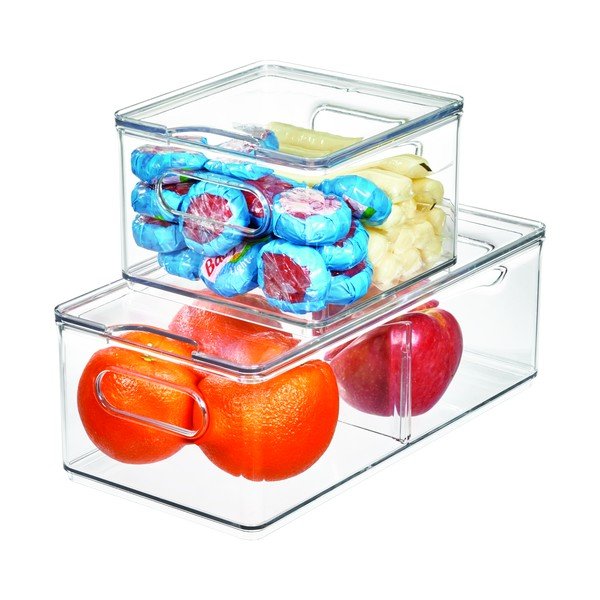 Läbipaistev kaanega hoiukarp iDesign The Home Edit, 15,2 x 15,2 cm - iDesign/The Home Edit-image-4