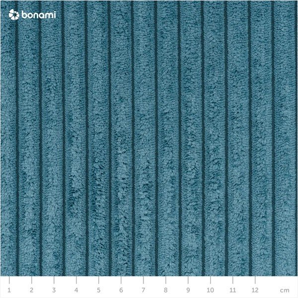 Sinine velvetist diivanimoodul, muutuv  Nihad modular - Bobochic Paris-image-4