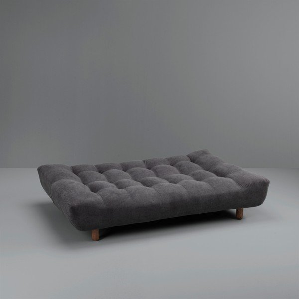 Tmavě šedá rozkládací pohovka Design Twist Tampico-image-3