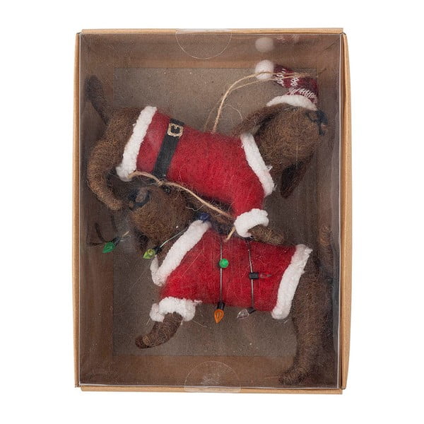 Villased jõulukaunistused, 2tk komplektis Monty - Bloomingville-image-3