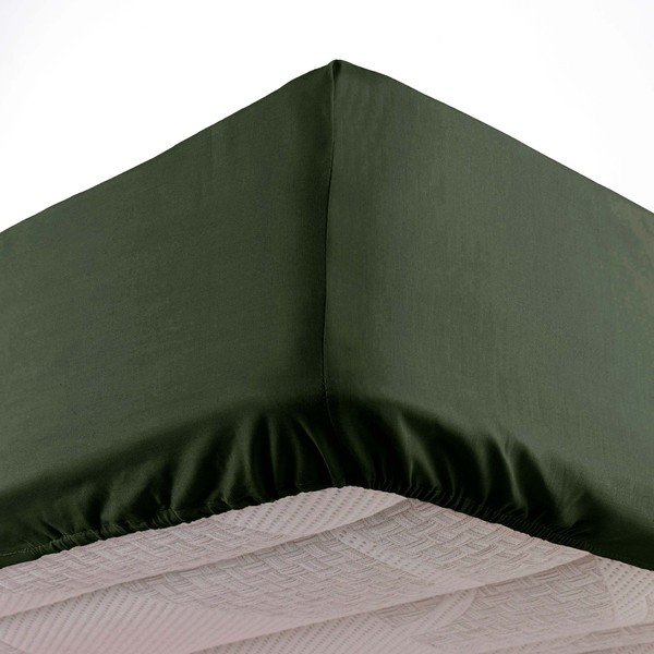 Khaki värvi mikrokiust lina 90x190 cm Oscar - douceur d'intérieur