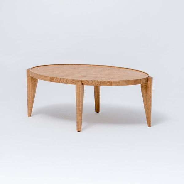 Dubový kávový stolek Bontri, 90x44 cm