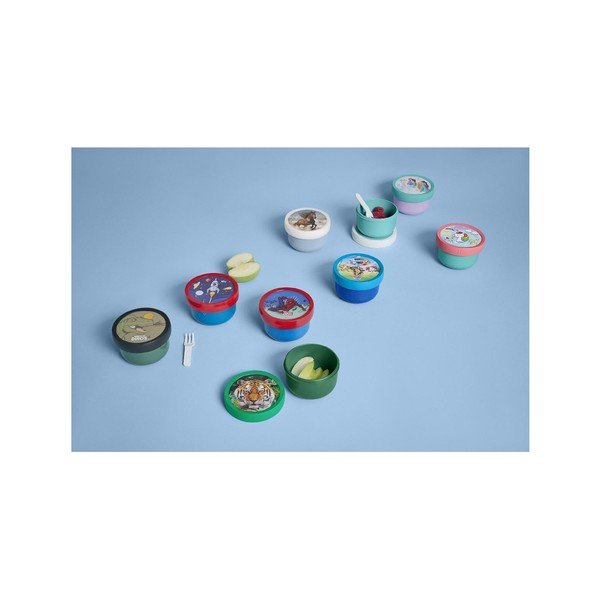 Valge/roosa plastmassist laste suupistekarp Fairy Wonders - Mepal-image-4