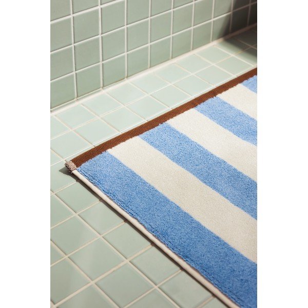 Sinine tekstiilist vannitoamatt 50x80 cm Gobo - noo.ma-image-3