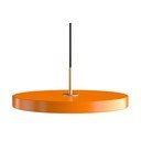 Oranž LED rippvalgusti metallist lambivarjuga ø 43 cm Asteria Medium - UMAGE