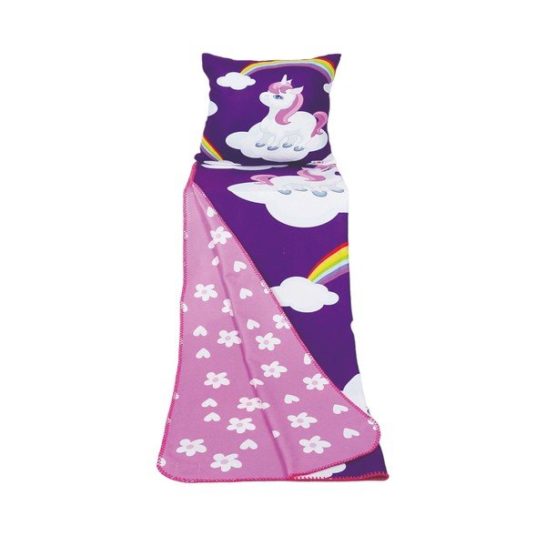 Roosa ja lilla beebitekk 85x125 cm - OYO kids