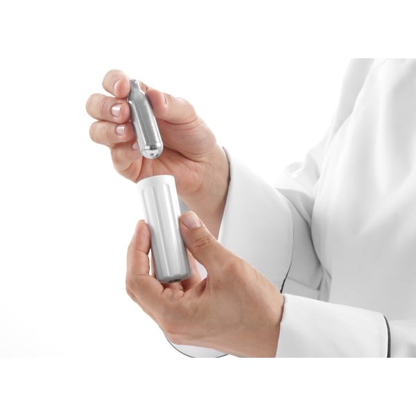 Valge alumiiniumist vahukoorepudel, 500 ml Kitchen Line - Hendi-image-2