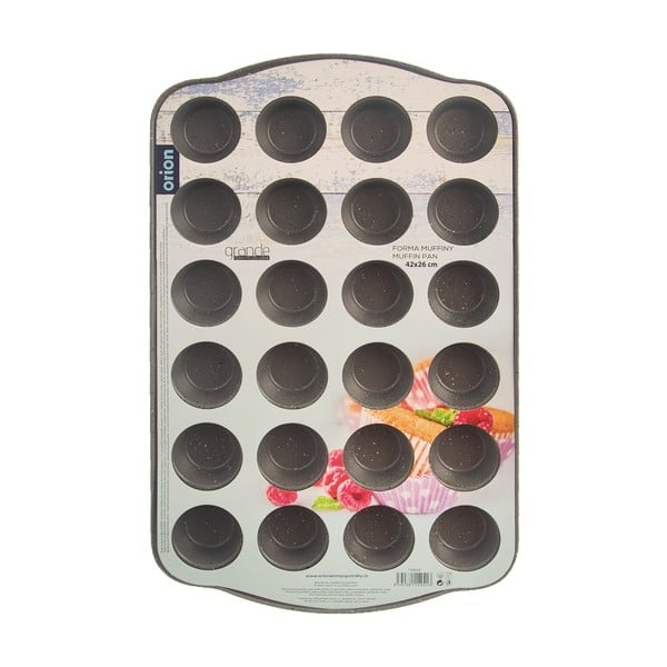 Metallist muffinivorm 26x42 cm Grande - Orion-image-3