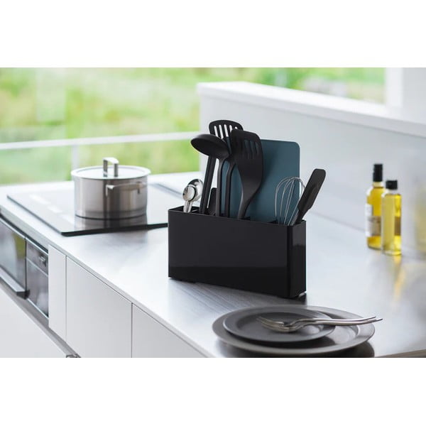 Metallist köögiriistade hoidik Tower - YAMAZAKI-image-4