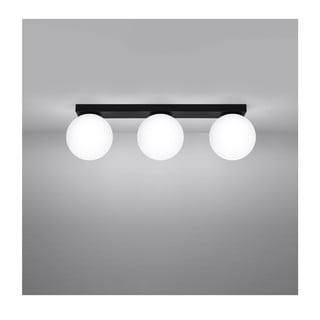 Must laevalgusti klaasist lambivarjundiga ø 12 cm Umerta - Nice Lamps