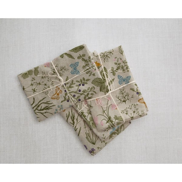 Salvrätikud 4 komplektis Botanical - Surdic-image-1