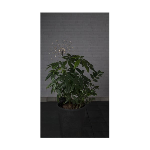 Välitingimustes kasutatav päikesepaneel LED-valgusti valgete LED-idega, kõrgus 100 cm Firework - Star Trading-image-3