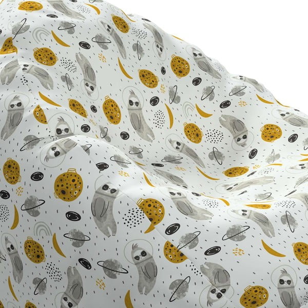 Hall laste istumiskott Magic - Yellow Tipi-image-1