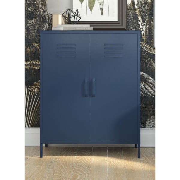 Sinine metallkapp 80x102 cm Bradford - Queer Eye-image-1