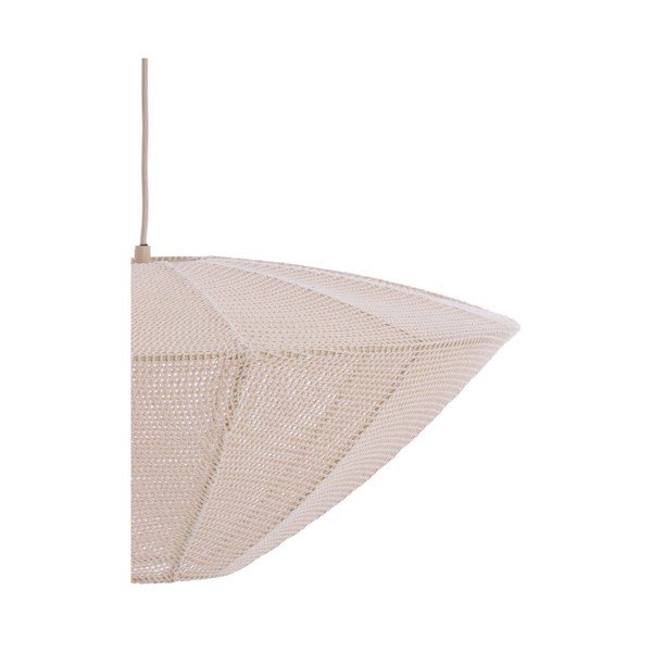 Kreemikas ripplamp kangast varjuga Satilla - Light & Living-image-4