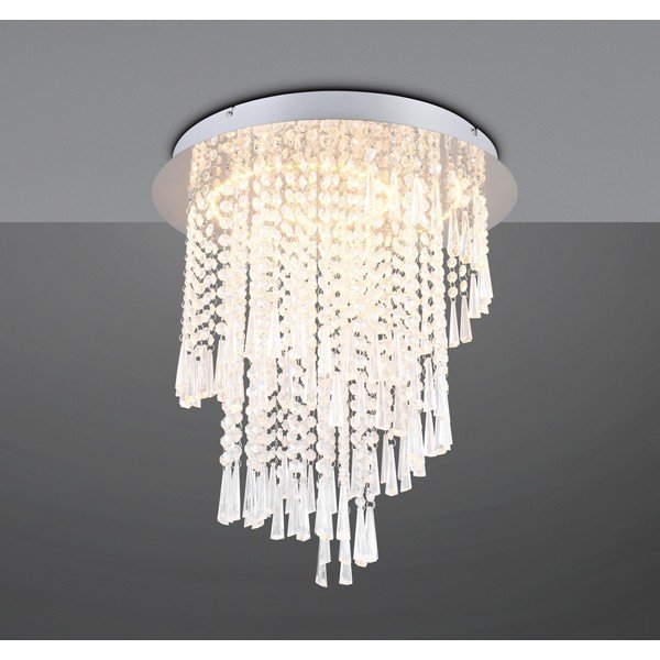 Hõbedane LED laevalgusti ø 45 cm Pomp - Reality-image-1