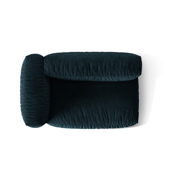 Tumesinine bukleekangast diivanimoodul (vasak nurk) Martina - Micadoni Home-image-3