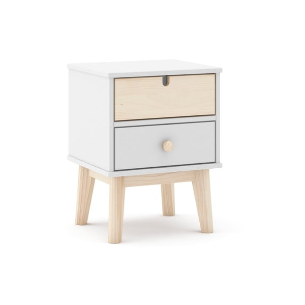 Valge laste öökapp Estefania - Marckeric-image-2