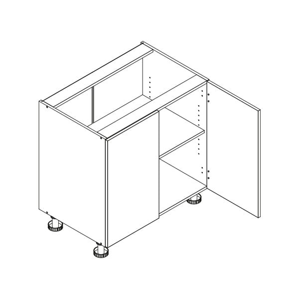 Alumine köögikapp (laius 80 cm) Brodie - STOLKAR-image-3