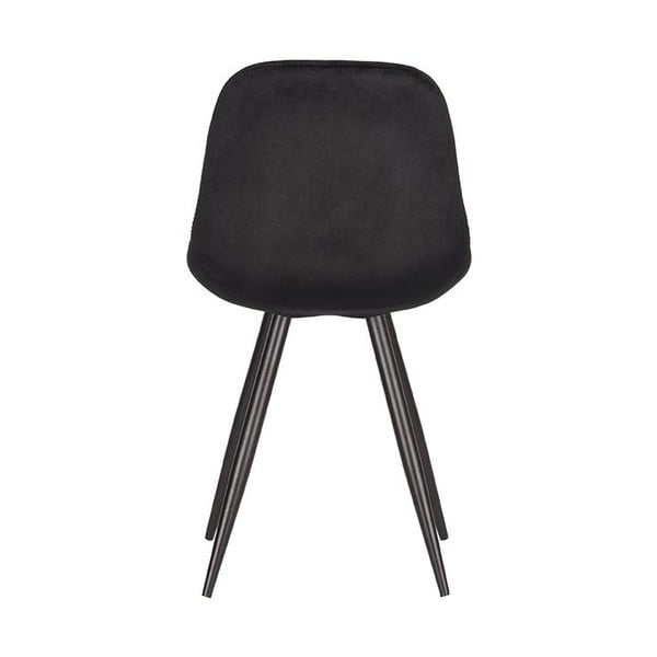 Mustad sametist söögitoolid 2tk komplektis Capri - LABEL51-image-4