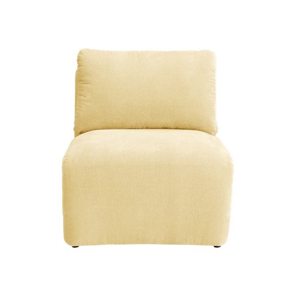Helekollane sametist tugitool Bartina - Ellos Home-image-2