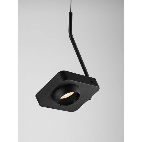 Must alumiiniumist LED-rippvalgusti painduva/hämardatava konstruktsiooniga Kedros - Nova Luce-image-1