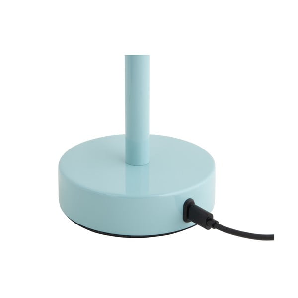 Helesinine LED lauavalgusti metallist varjuga (kõrgus 24,5 cm) James - Leitmotiv-image-4