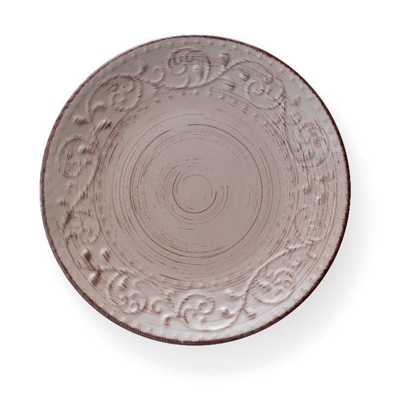 Liivapruun keraamiline taldrik Serendipity, ⌀ 27,5 cm - Brandani