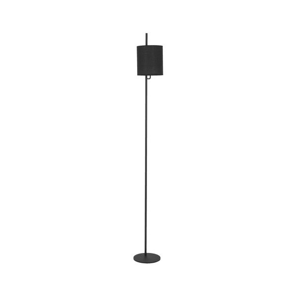 Must metallist põrandalamp (kõrgus 176 cm) Yama - Nova Luce